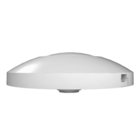 Lámparasonline Interruptor de pie LED blanco 0-50 Watt 220-240V - Corte de fase