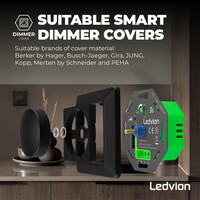 Ledvion Dimmer Wifi LED 5-250W LED 220-240V - Corte de fase - Universal - Completo