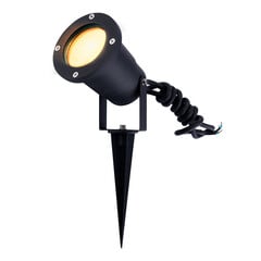 Foco LED de Exterior con pincho - IP65 - 5W - 2700K - Cable 1 metro - Aluminio