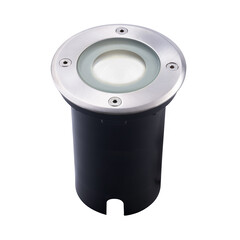 Foco LED empotrable de suelo Redondo - IP67 - 5W - 6500K - Cable 1M