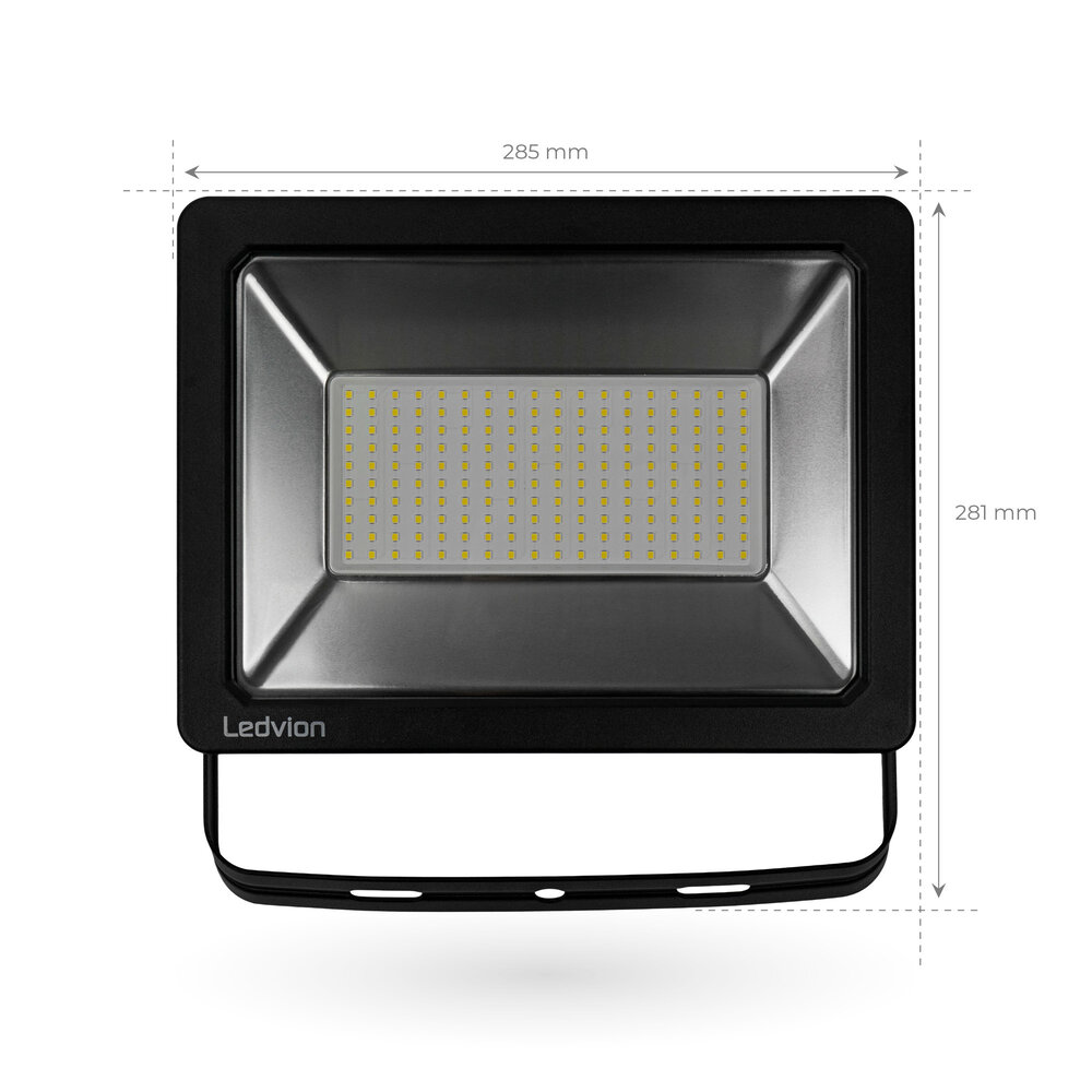 Ledvion Proyector LED 150W - Osram - IP65 - 120lm/W - Color Blanco - 5 años de garantía