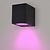 Aplique de Exterior LED Intelligente 4,9W - Aluminio - Negro - RGB + CCT - IP54