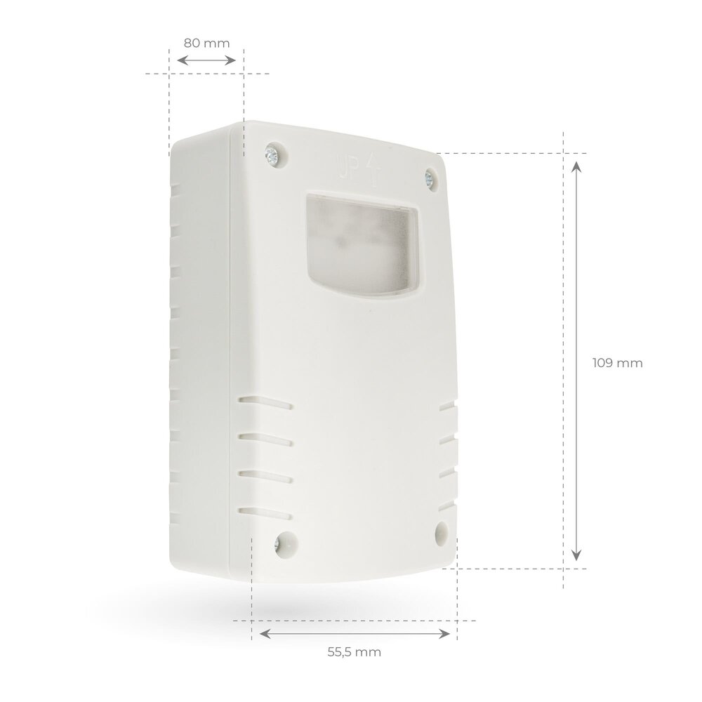 Ledvion Interruptor crepuscular externo - con temporizador - IP54