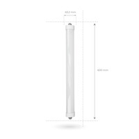Ledvion 6x Pantalla LED 60 cm - Samsung LED - IP65 - 20W - 140 lm/W - 4000K - Conectable - 5 años de garantía