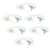 Focos Empotrables LED Regulables Blancos - IP65 - 5W - CCT - ø75mm - 5 años de garantía - Para el baño