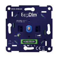 EcoDim Dimmer LED 0-150 Watt - Universal - Corte de fase - Ecodim 04