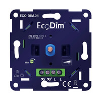 EcoDim Regulador de Intensidad de Luz LED 0-150 Watt - Universal - Corte de fase - Ecodim 04