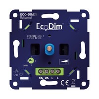 EcoDim Dimmer LED 0-250 Watt - Universal - Corte de fase - Multicontrol