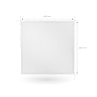 Ledvion 6x Panel LED 60x60 - 36W - Lumileds - 117Lm/W - 3000K