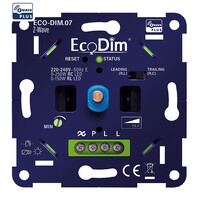 EcoDim Dimmer empotrable Z-Wave LED Smart 0-250 Watt – Corte de fase