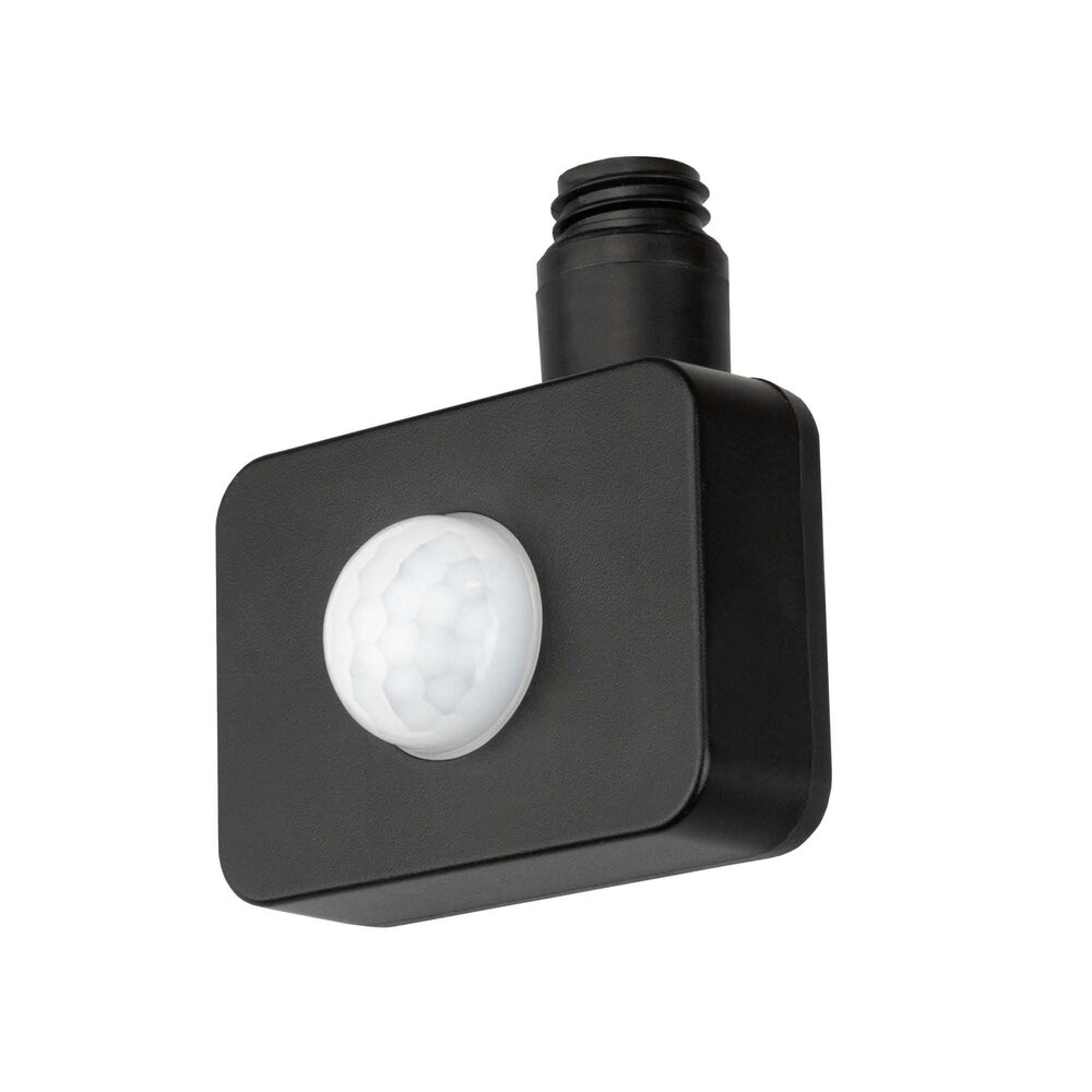 Ledvion Sensor de Movimiento Inalámbrico Negro PIR IP65