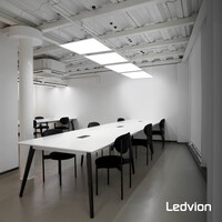 Ledvion Panel LED 60x60 - UGR <19 - 24W - 210 Lm/W - 4000K - 5 años de garantía - Clase energética A