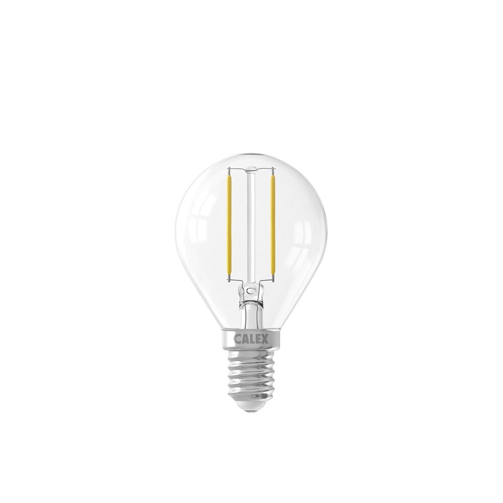 Calex Lámpara LED Esférica Calex Filamento - E14 - 250 Lm - Plata