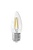 Lámpara LED Vela Calex Filamento - E27 - 470 Lm - Plata