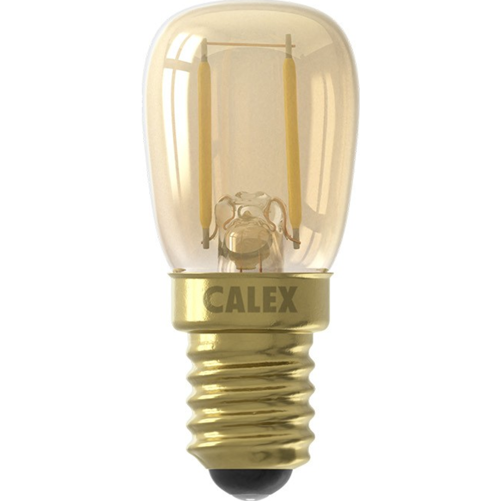 Calex Lámpara LED Calex Pilot Filamento - E14 - 136 Lm - Acabado Oro