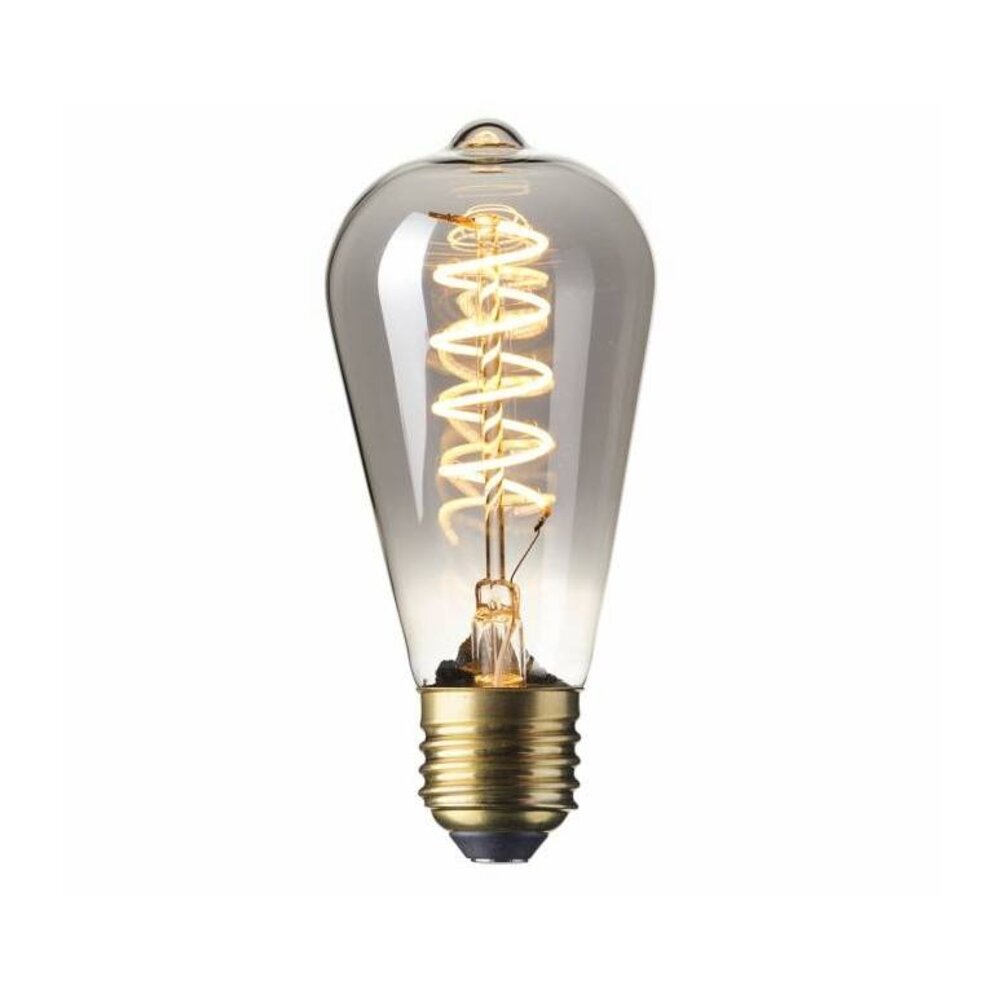 Calex Bombilla LED Rústica Calex Flexible - E27 - 136 Lm - Titanio