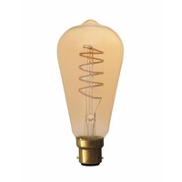 Calex Lámpara LED Rústica Calex Flexible - B22 - 200 Lm - Oro