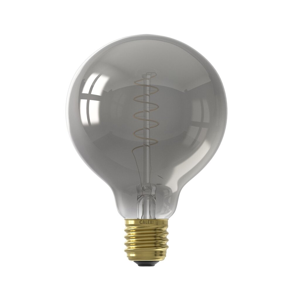 Calex Lámpara LED Calex Globe - E27 - 136 Lm - Titanio