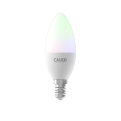 Lámpara inteligente Calex RGB + CCT - E14 - 5W - 470 lúmenes - 2200 - 4000K