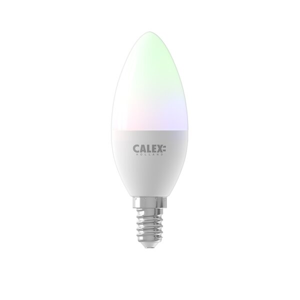 Calex Lámpara inteligente Calex RGB + CCT - E14 - 5W - 470 lúmenes - 2200 - 4000K