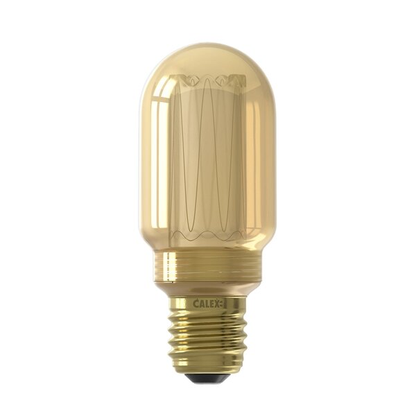 Calex Lámpara LED tubular Calex - E27 - 120 Lm - Oro