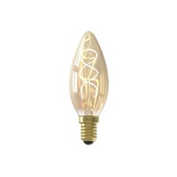 Calex Lámpara LED Calex Candle - E14 - 2,5W - 2100K - 136 Lumen - Acabado Dorado