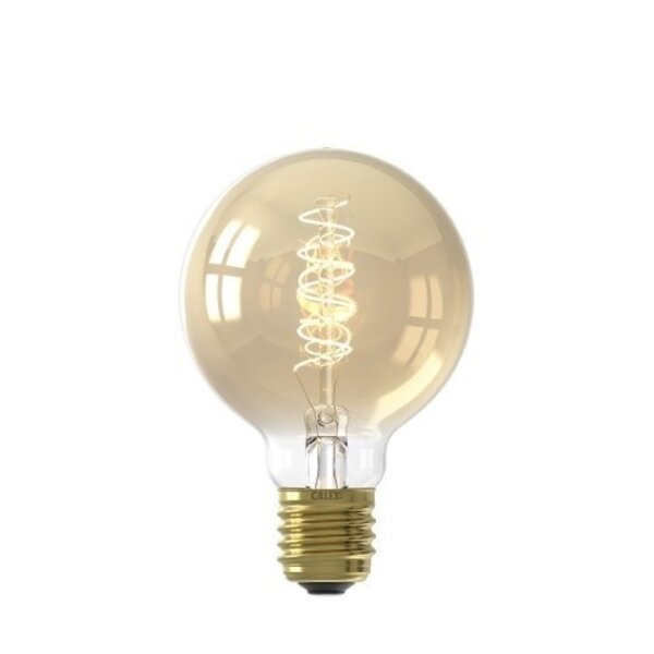 Calex Lámpara LED Calex Globe G80 Ø80 - E27 - 250 Lumen - Acabado dorado