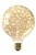 Calex Stars Globe G125 Lámpara LED Ø125 - E27 - 50 Lumen - Acabado dorado