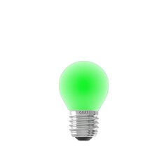 Lámpara de bola LED de colores - Verde - E27 - 1W - 240V