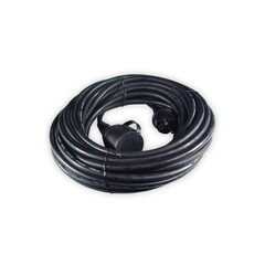 Cable Calex - 10M - Negro - 3x 1,5mm² - Cable de extensión - Cable de extensión