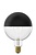 Lámpara Calex Globe Top Mirror Head - E27 - 200 lúmenes - Negro