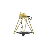 Calex Trípode para lámpara de mesa Calex - Dorado - Casquillo E27