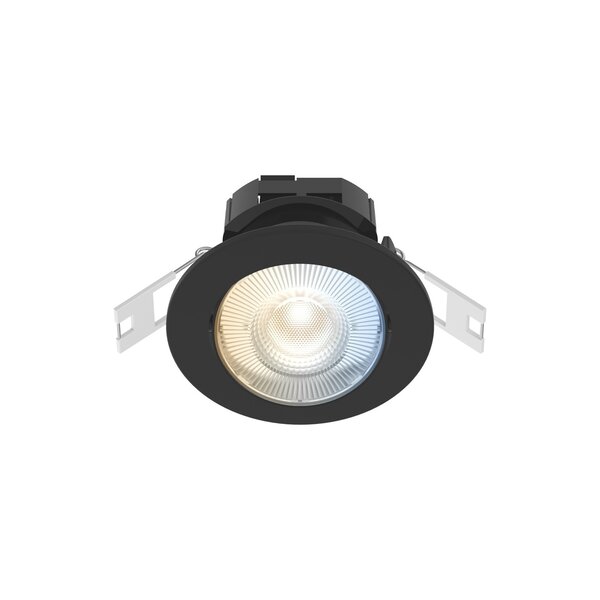 Calex Focos empotrables LED Calex Smart 5W - CCT - 345 lúmenes - Ø85 mm - Negro