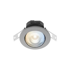 Calex Smart LED Focos empotrables 5W - CCT - 345 Lumen - Ø85 mm - Acero inoxidable