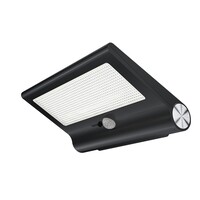 Calex Lámpara solar de pared Calex con sensor - Negro - 6000-7000K