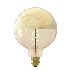 Calex XXL Specials Lámpara LED G125 - E27 - 120 Lm - Espiral Oro