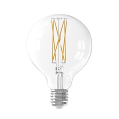 Calex Globe Lámpara LED Cálida Ø95 - E27 - 470 Lm - Transparente