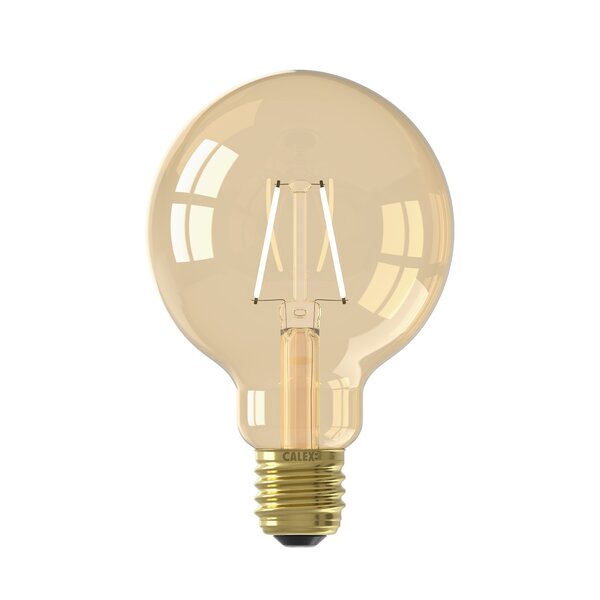 Calex Calex Globe Lámpara LED Cálida Ø95 - E27 - 136 Lm - Oro