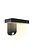 Lámpara de pared solar inteligente Calex - Malla Bluetooth - Negro - RGBWW