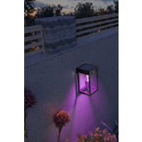 Calex Lámpara de pared solar inteligente Calex - Malla Bluetooth - RGBWW