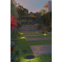 Calex Lámparas de exterior de pie Calex Smart WiFi - RGB - IP44 - Plug & Play - Bluetooth Mesh - Iluminación de caminos