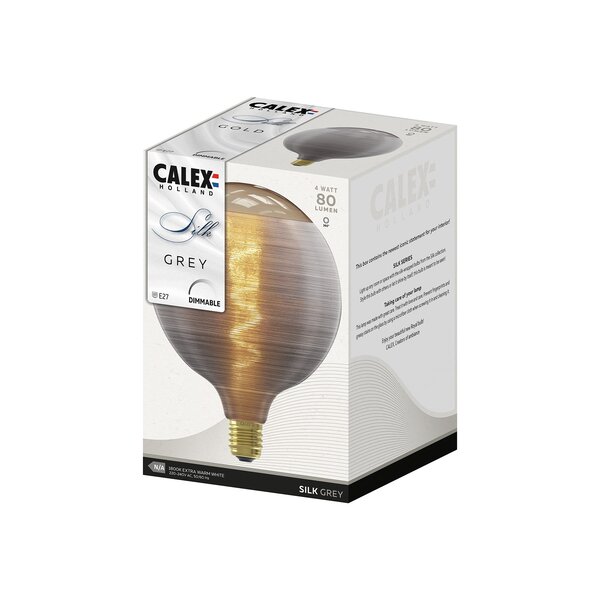 Calex Lámpara Calex Filamento Gris - E27 - 4W - 80 Lumen - 1800K