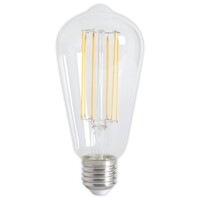 Calex Lámpara LED Rústica Calex Transparente - E27 - 3,5W - 250 Lumen - 2300K - Regulable