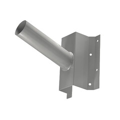 Farola LED Soporte de Pared - Gris - Ø60mm