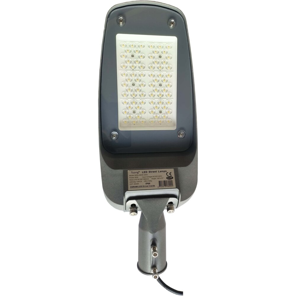 Lámparasonline Farola LED con sensor crepuscular - 60W - Osram LED - IP66 - 150 Lm/W - 4000K - 5 años de garantía