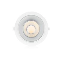 Lámparasonline Downlight LED con Reflector - 15W - Ø145 mm - CCT-Switch - Blanco - 5 años de garantía