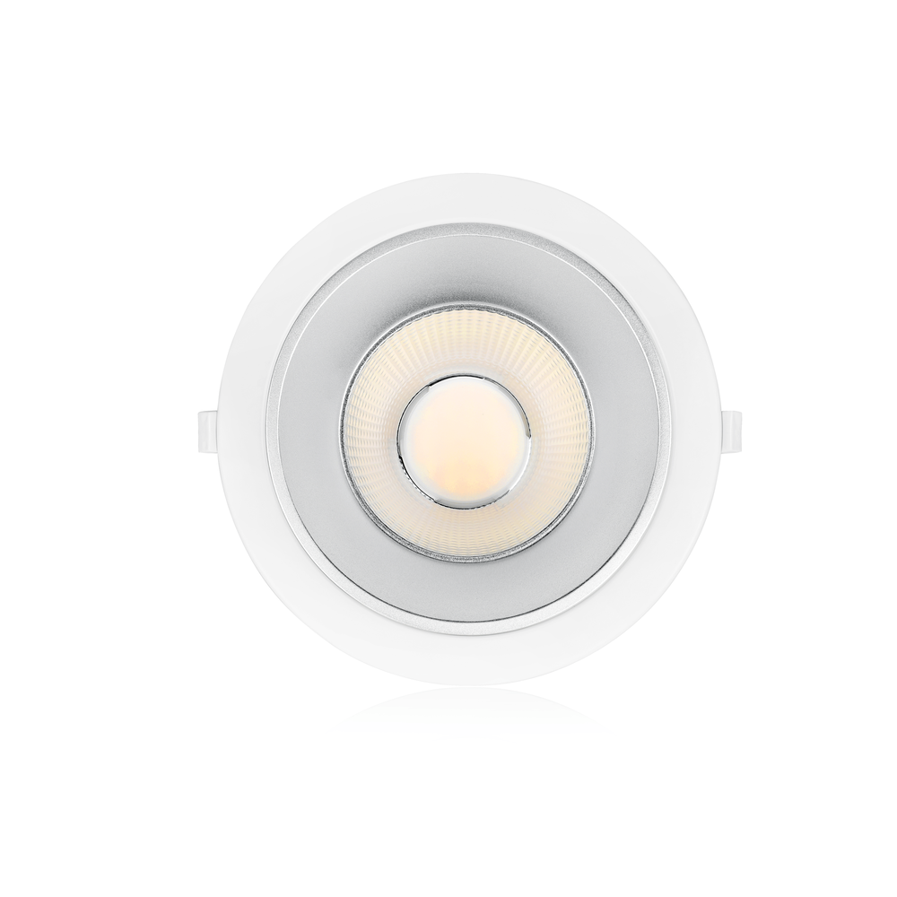 Lámparasonline Downlight LED con Reflector - 20W - Ø195 mm - CCT-Switch - Blanco - 5 años de garantía