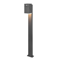 Lámpara de exterior de pie con sensor - 100 cm - 3000K - 7W - IP54