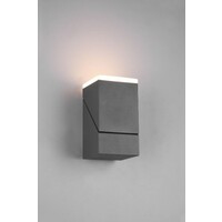 Trio Lighting Aplique LED Exterior - 3000K - 7W - IP54 - Cubo - Antracita