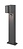 Lámpara de exterior de pie con sensor - 50 cm - Accesorio GU10 - Roya - Antracita